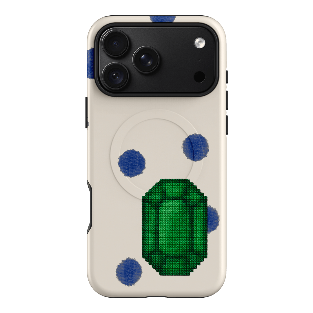 May Emerald Printed Phone Cases iPhone 18 Pro Max / Armoured MagSafe by Joiana - The Dairy