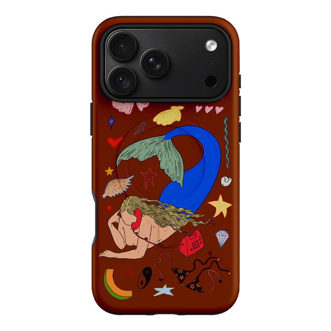 Mermaid Salad Chocolate Printed Phone Cases iPhone 18 Pro Max / Armoured MagSafe by Easty Beasty - The Dairy