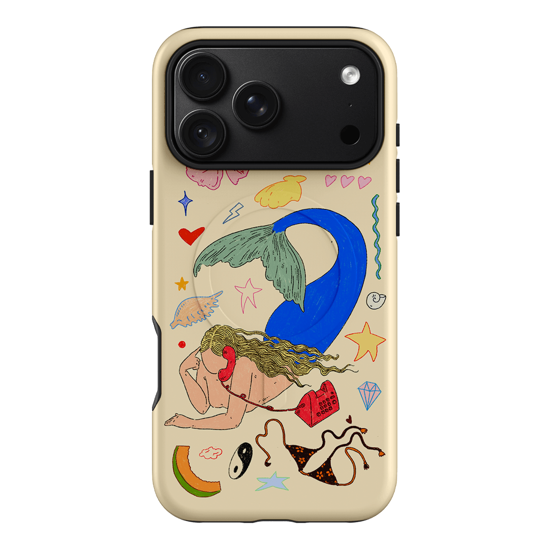 Mermaid Salad Cream Printed Phone Cases iPhone 18 Pro Max / Armoured MagSafe by Easty Beasty - The Dairy