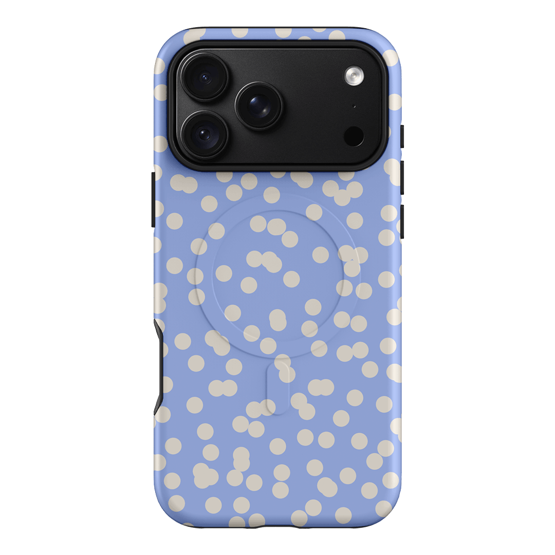 Mini Confetti Periwinkle Salt Printed Phone Cases iPhone 18 Pro Max / Armoured MagSafe by Veronica Tucker - The Dairy