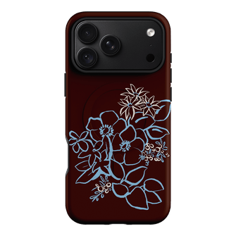 Mocha Posy Printed Phone Cases iPhone 18 Pro Max / Armoured MagSafe by Typoflora - The Dairy