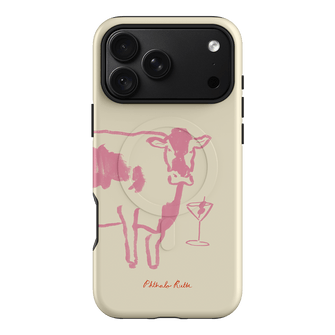 Mootini Pink Printed Phone Cases iPhone 18 Pro Max / Armoured MagSafe by Phthalo Ruth - The Dairy