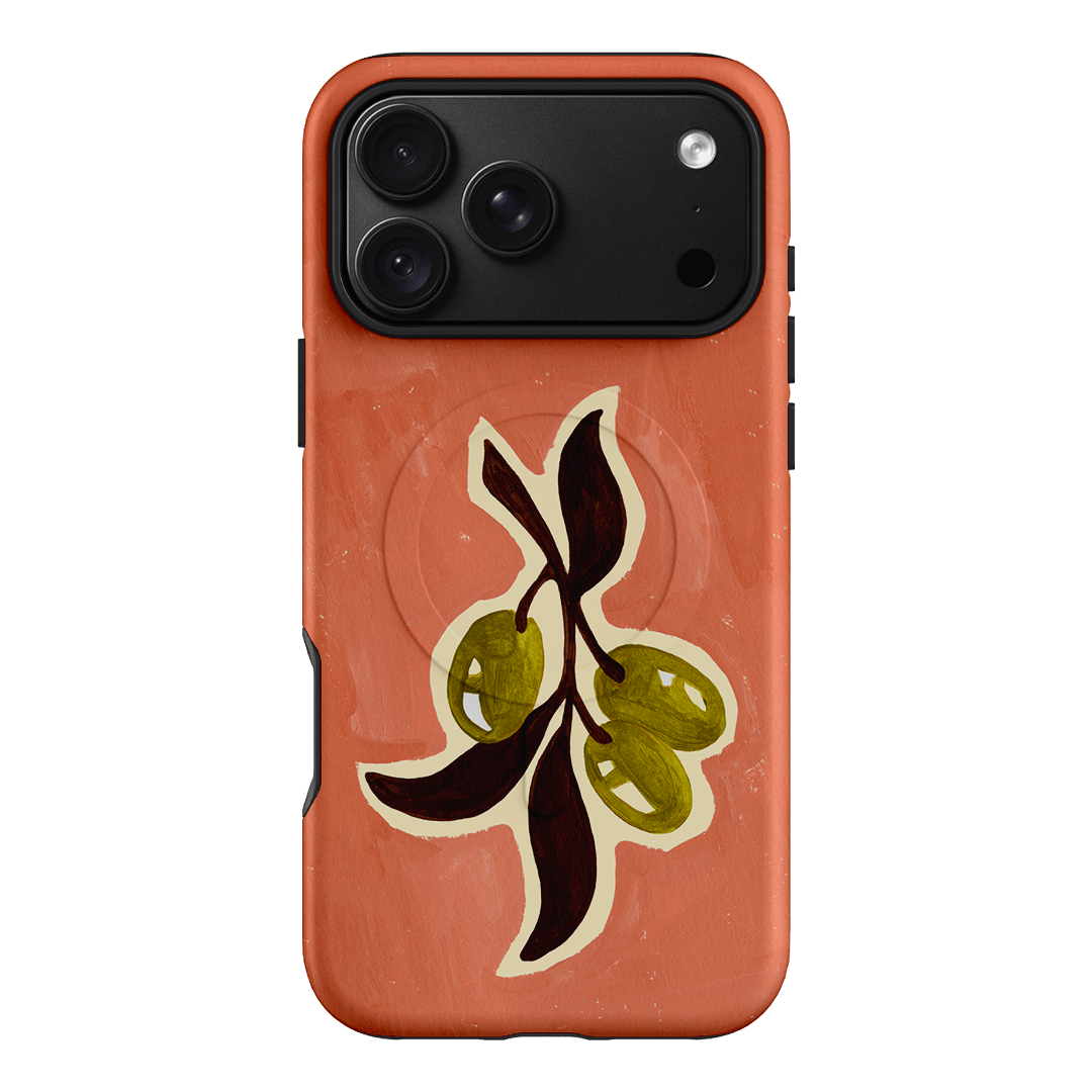 Olives Printed Phone Cases iPhone 18 Pro Max / Armoured MagSafe by Studio Bon - The Dairy