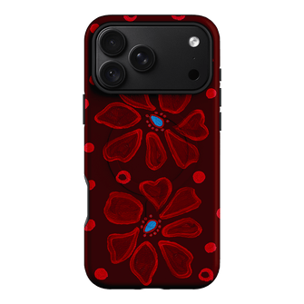 Painted Petal Rouge Printed Phone Cases iPhone 18 Pro Max / Armoured MagSafe by BG. Studio - The Dairy