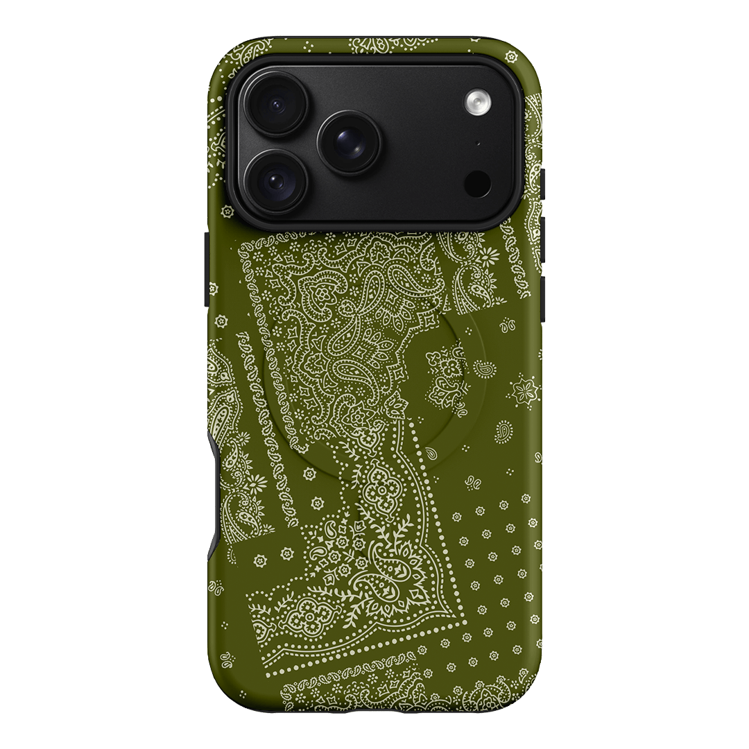 Paisley Fern Printed Phone Cases iPhone 18 Pro Max / Armoured MagSafe by The Dairy - The Dairy