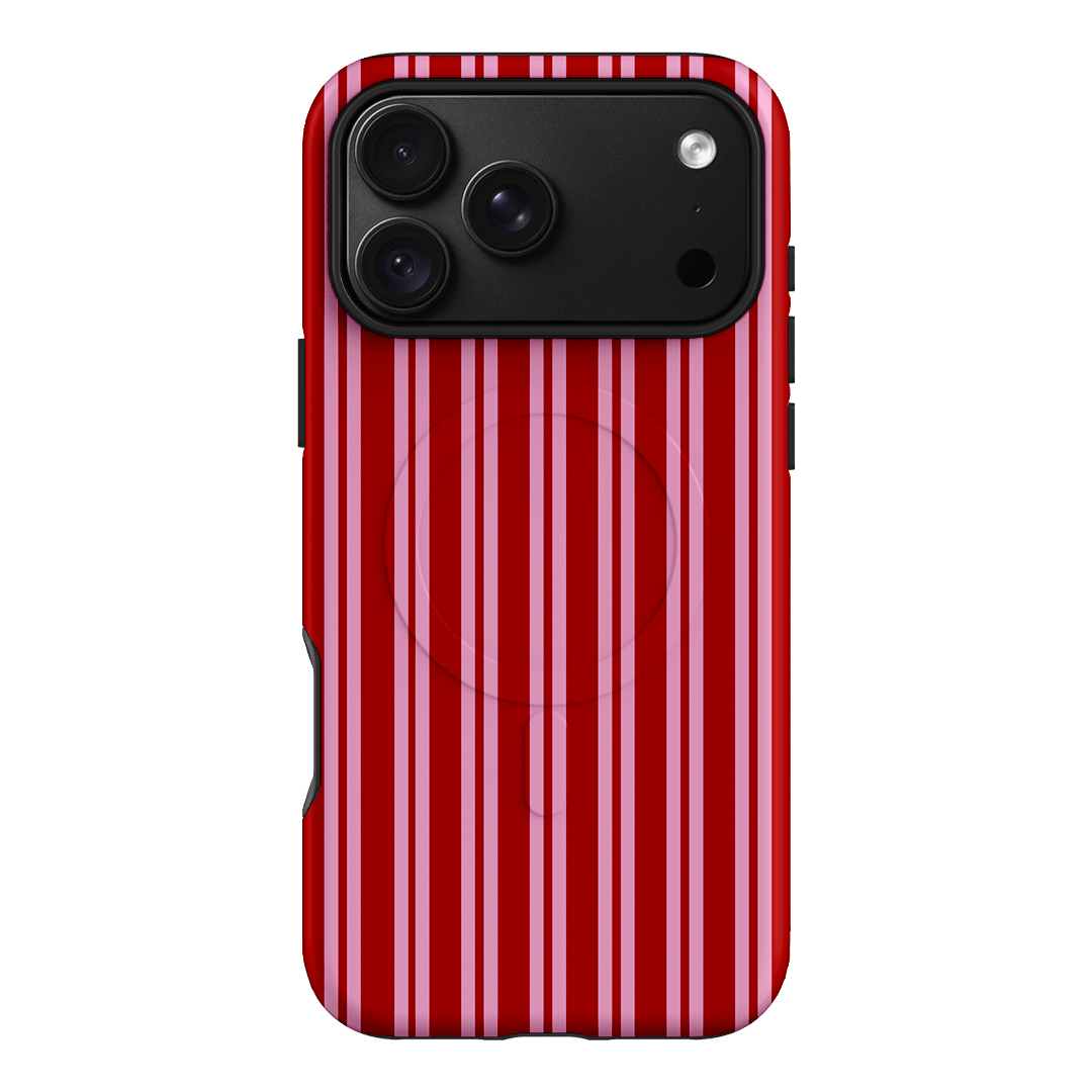 Punch Stripes Printed Phone Cases iPhone 18 Pro Max / Armoured MagSafe by The Dairy - The Dairy