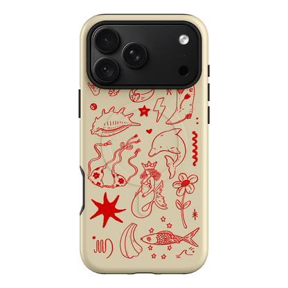 Spiced Cowboy Cream Printed Phone Cases iPhone 18 Pro Max / Armoured MagSafe by Easty Beasty - The Dairy