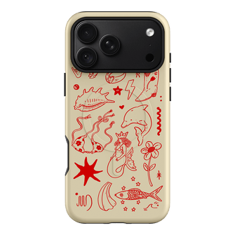 Spiced Cowboy Cream Printed Phone Cases iPhone 18 Pro Max / Armoured MagSafe by Easty Beasty - The Dairy