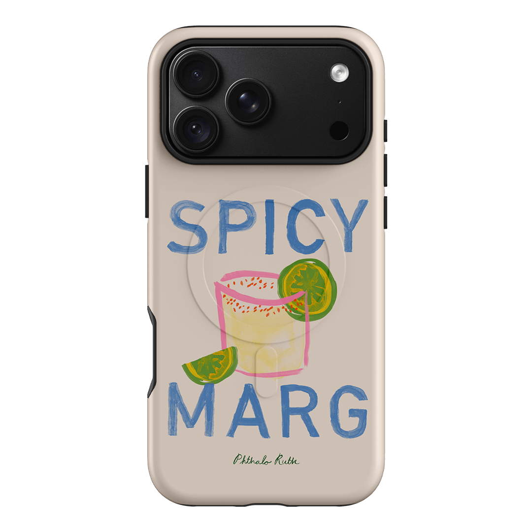 Spicy Marg Printed Phone Cases iPhone 18 Pro Max / Armoured MagSafe by Phthalo Ruth - The Dairy