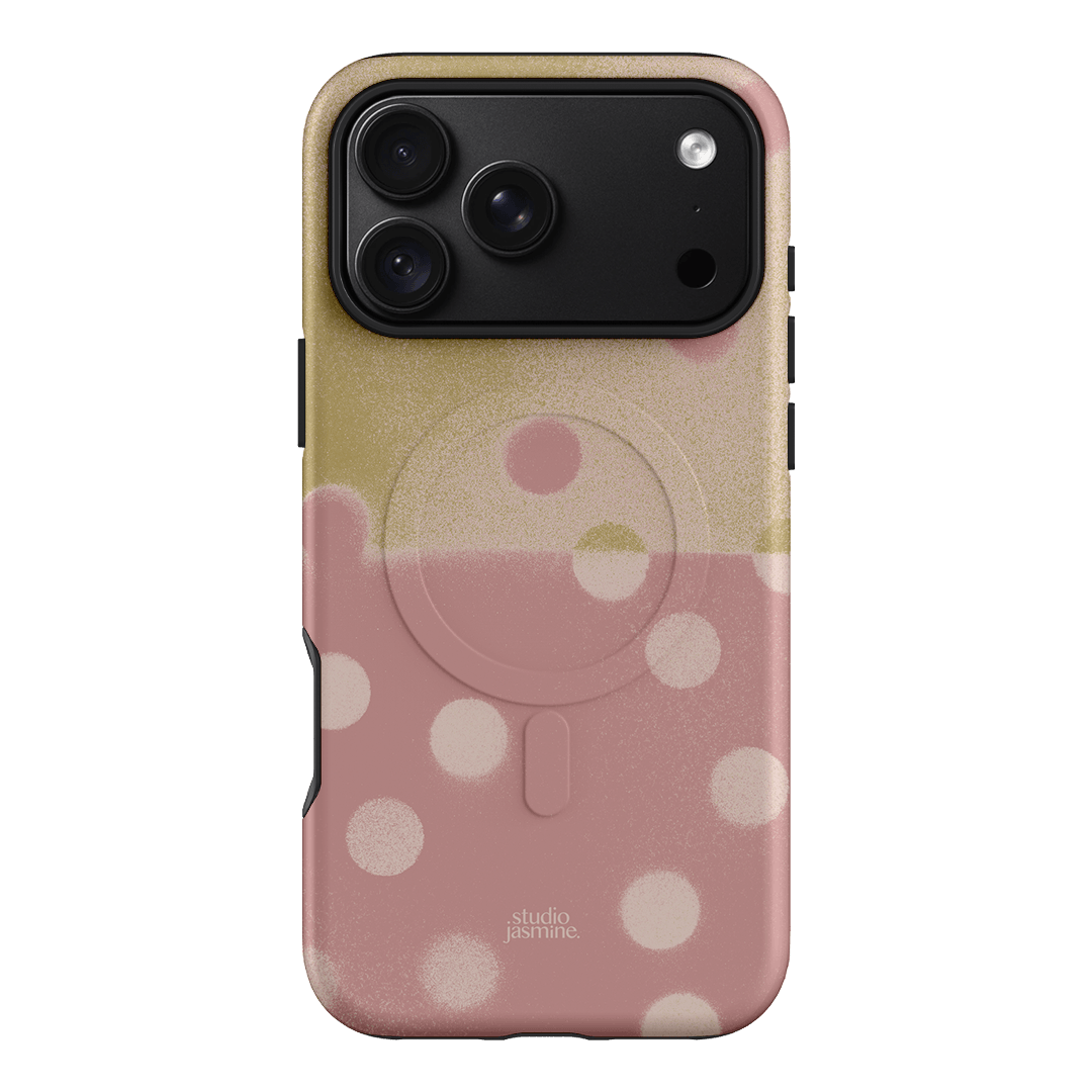 Strawberry Polka Dot Printed Phone Cases iPhone 18 Pro Max / Armoured MagSafe by Jasmine Dowling - The Dairy
