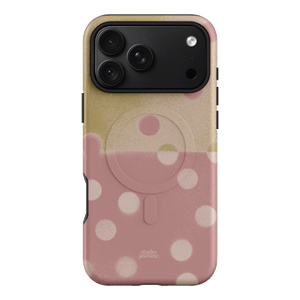 Strawberry Polka Dot Printed Phone Cases iPhone 18 Pro Max / Armoured MagSafe by Jasmine Dowling - The Dairy