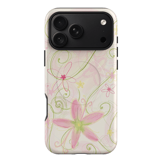 Swirl Pink Printed Phone Cases iPhone 18 Pro Max / Armoured MagSafe by Kayla Carr - The Dairy