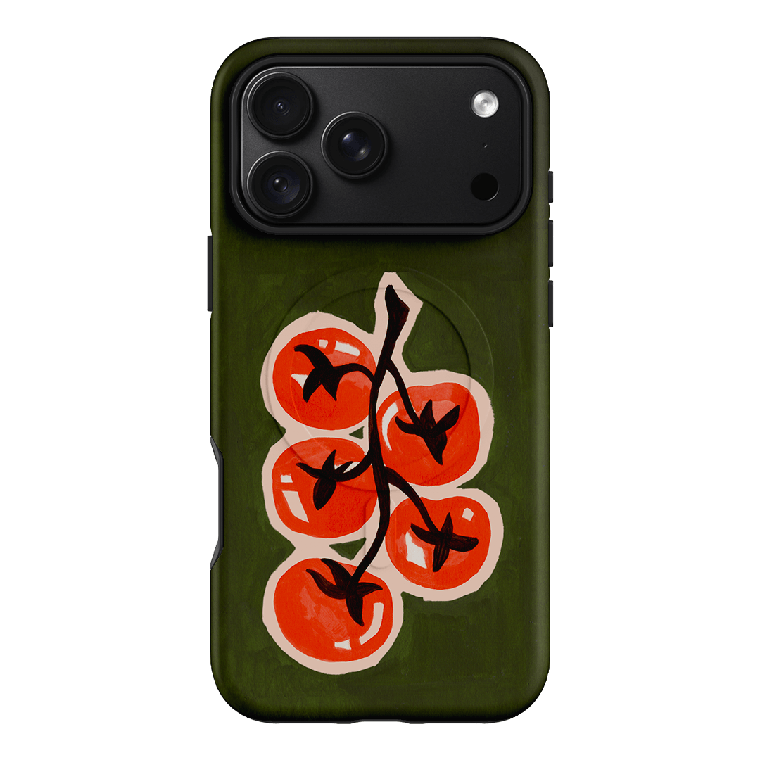 Tomatoes Printed Phone Cases iPhone 18 Pro Max / Armoured MagSafe by Studio Bon - The Dairy