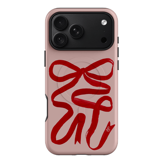 Valentine Ribbon Printed Phone Cases iPhone 18 Pro Max / Armoured MagSafe by Jasmine Dowling - The Dairy