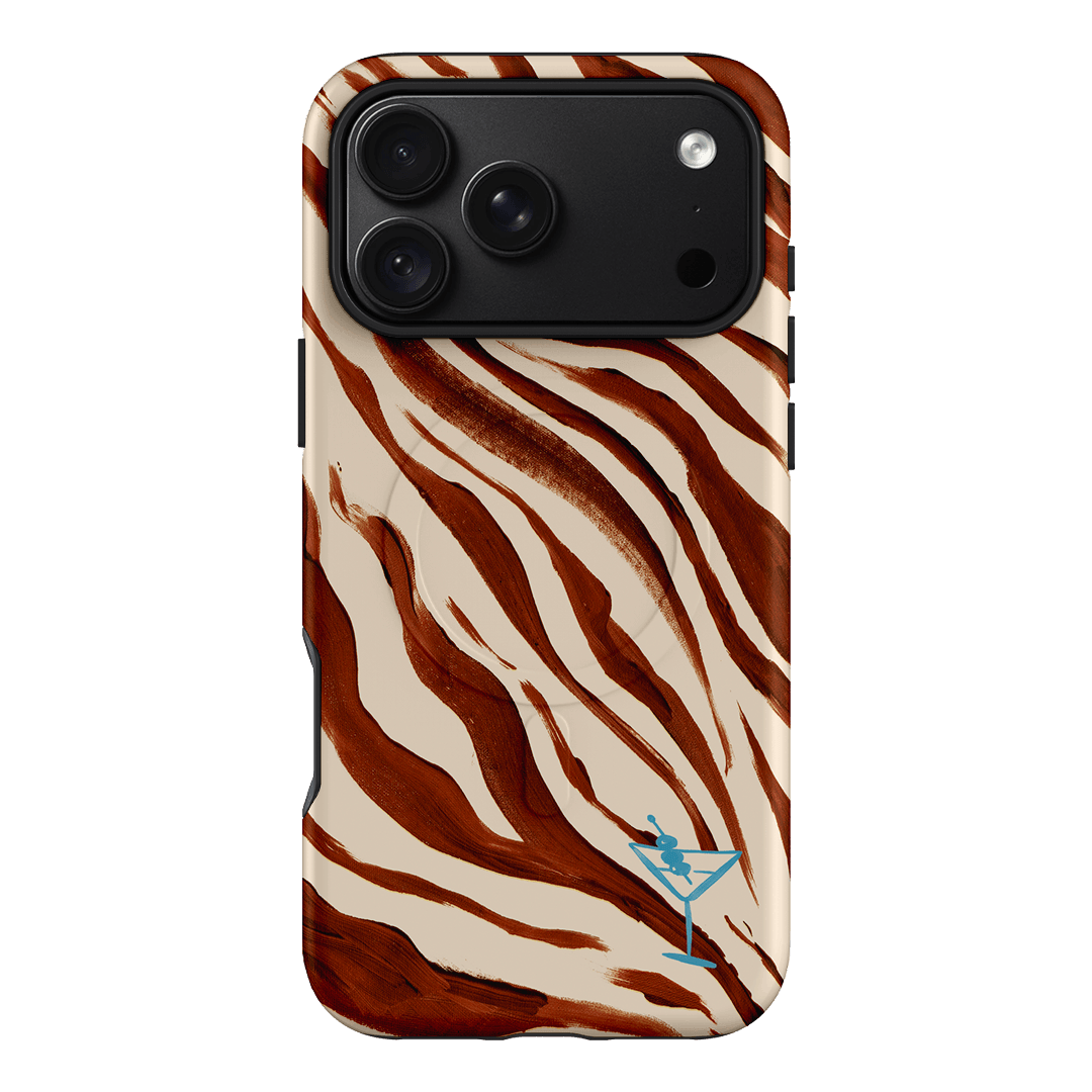 Zebra Tini Printed Phone Cases iPhone 18 Pro Max / Armoured MagSafe by Charlie Taylor - The Dairy