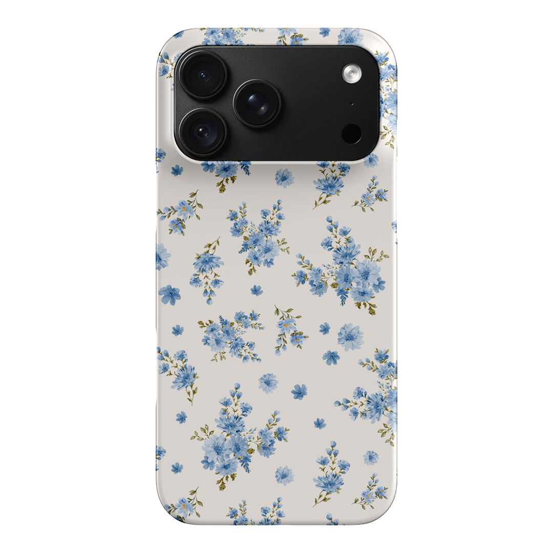 Blue Meadow Printed Phone Cases iPhone 18 Pro Max / Snap by Kasiags Art - The Dairy