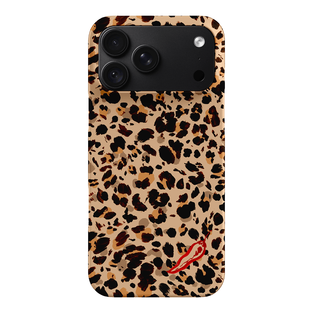 Chilli Leopard Printed Phone Cases iPhone 18 Pro Max / Snap by Charlie Taylor - The Dairy