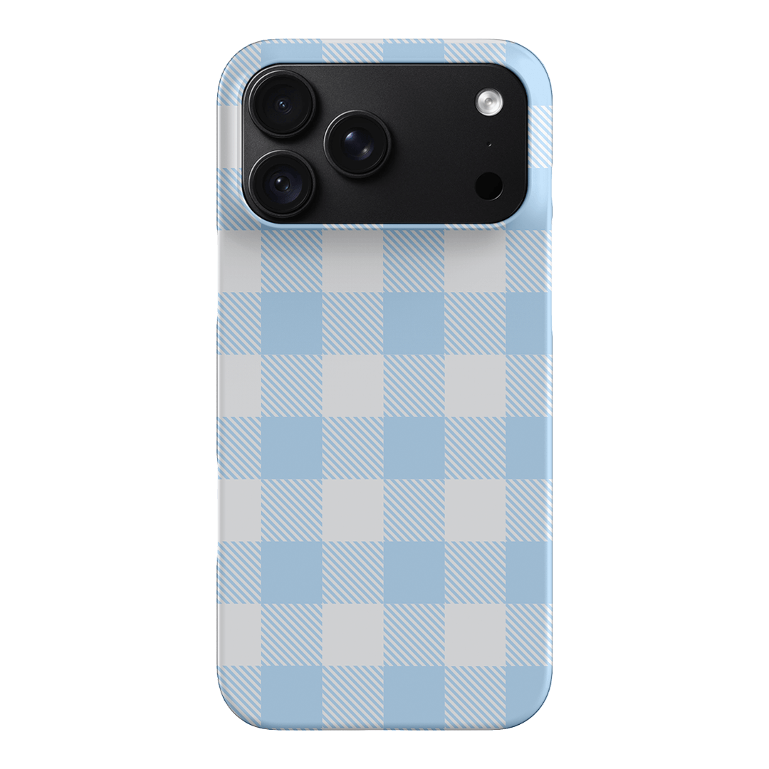Cloud Plaid Printed Phone Cases iPhone 18 Pro Max / Snap by The Dairy - The Dairy