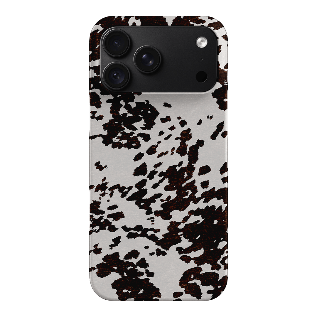 Cowhide Charm Printed Phone Cases iPhone 18 Pro Max / Snap by The Dairy - The Dairy