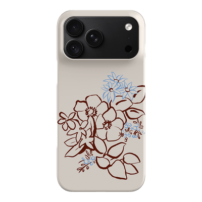 Cream Posy Printed Phone Cases iPhone 18 Pro Max / Armoured by Typoflora - The Dairy