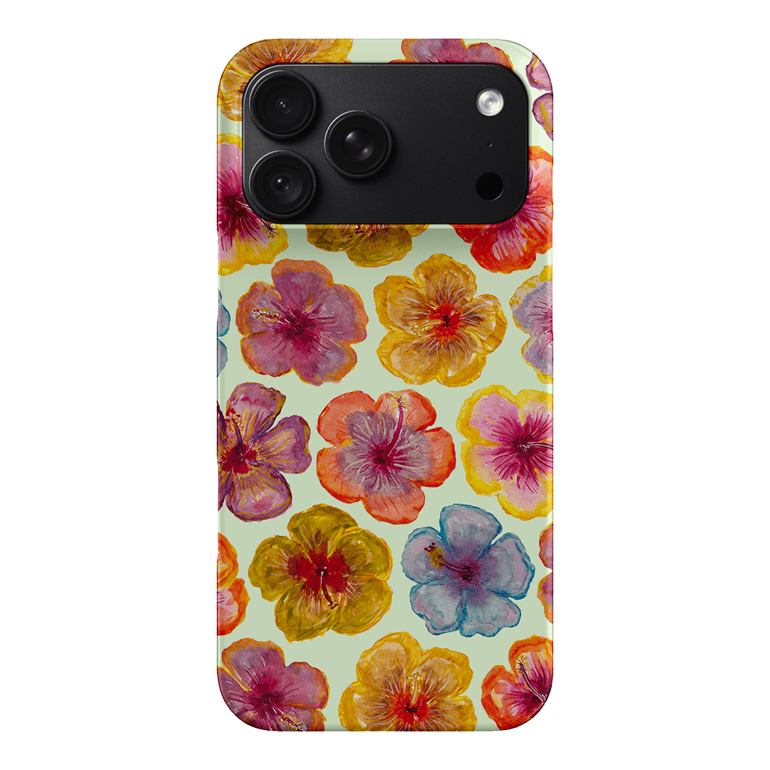 Hibiscus Holiday Sorbet Printed Phone Cases iPhone 18 Pro Max / Snap by BG. Studio - The Dairy