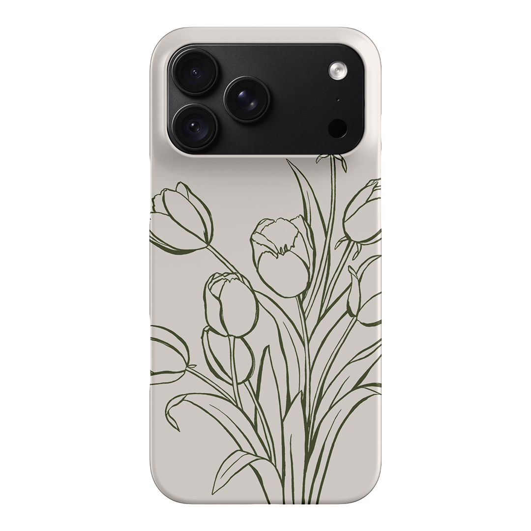 Inked Tulips Printed Phone Cases iPhone 18 Pro Max / Snap by Typoflora - The Dairy