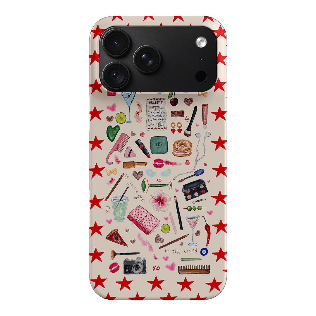 Just A Girl Printed Phone Cases iPhone 18 Pro Max / Snap by BG. Studio - The Dairy