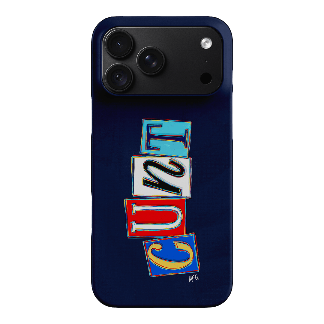 Lil Cnts Blue Printed Phone Cases iPhone 18 Pro Max / Snap by Margarbs Art - The Dairy