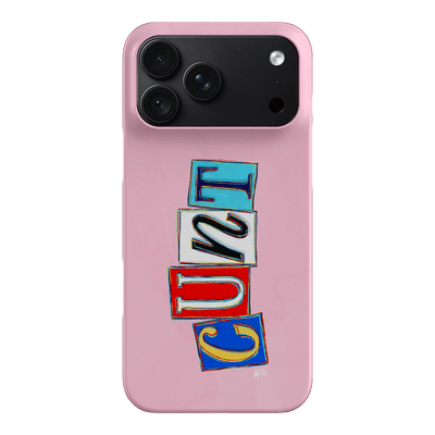 Lil Cnts Pink Printed Phone Cases iPhone 18 Pro / Armoured by Margarbs Art - The Dairy