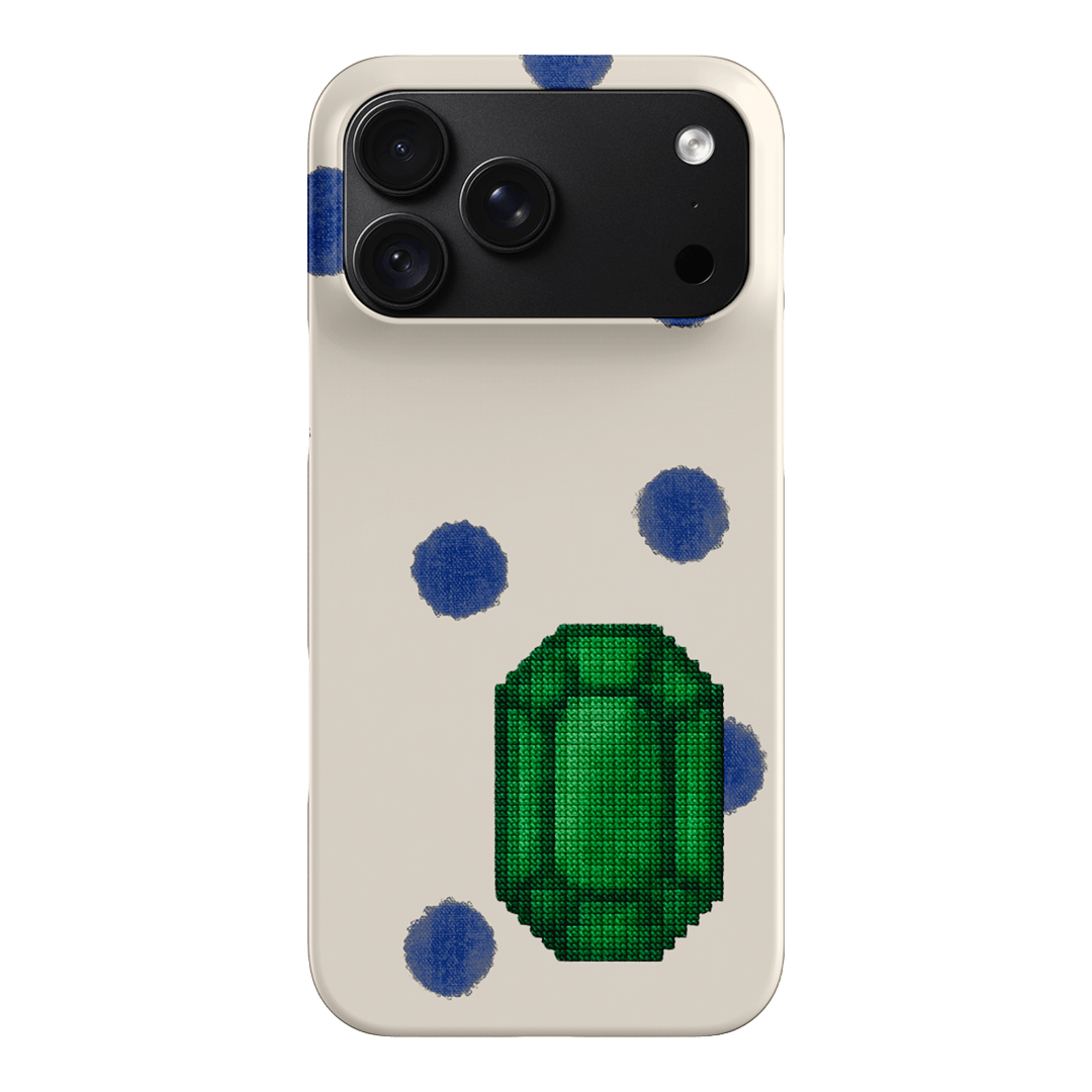 May Emerald Printed Phone Cases iPhone 18 Pro Max / Snap by Joiana - The Dairy