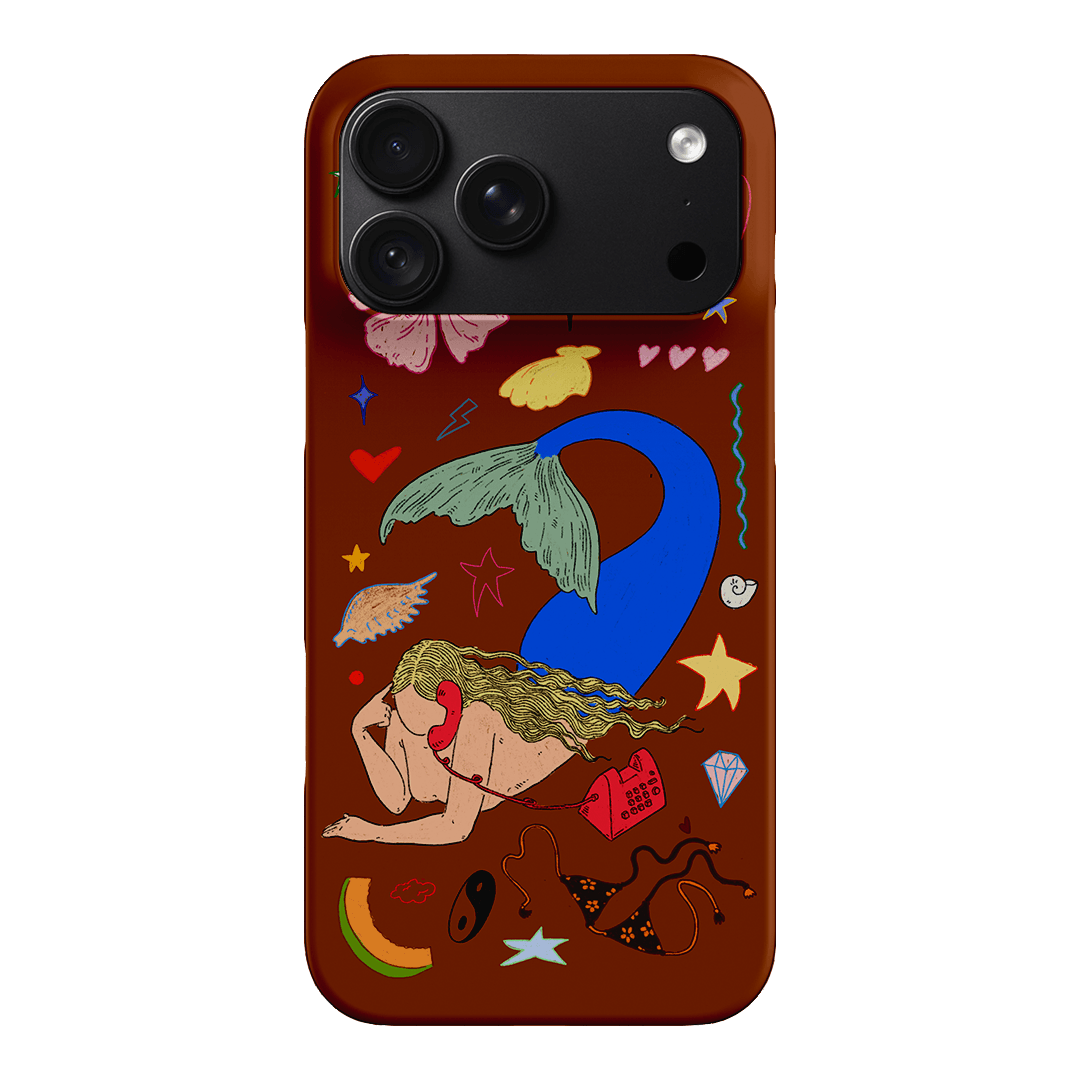 Mermaid Salad Chocolate Printed Phone Cases iPhone 18 Pro Max / Snap by Easty Beasty - The Dairy