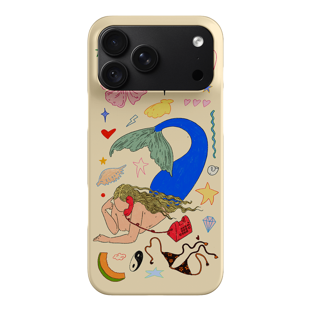 Mermaid Salad Cream Printed Phone Cases iPhone 18 Pro Max / Snap by Easty Beasty - The Dairy