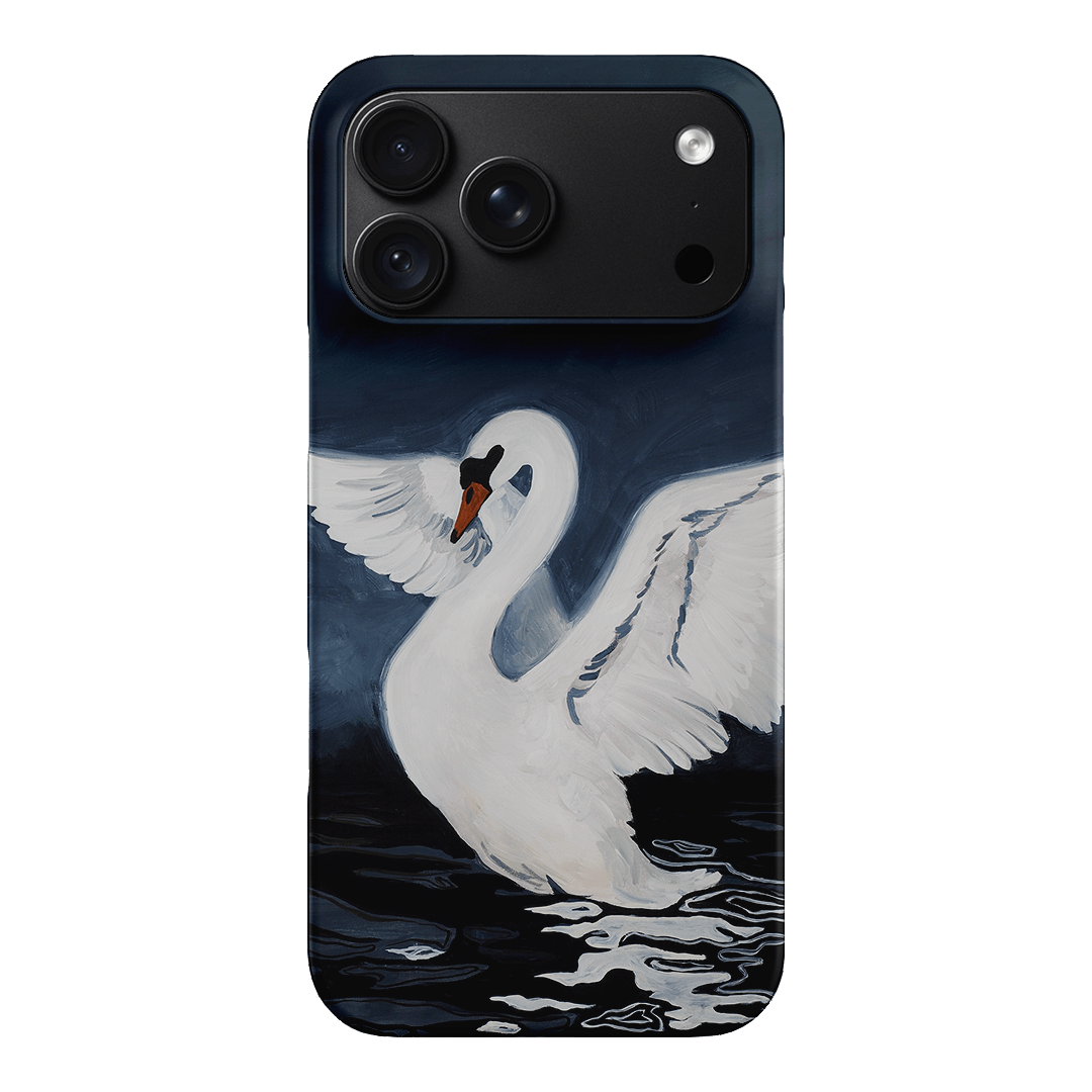 Midnight Swan Printed Phone Cases iPhone 18 Pro Max / Snap by Lisa Hu - The Dairy
