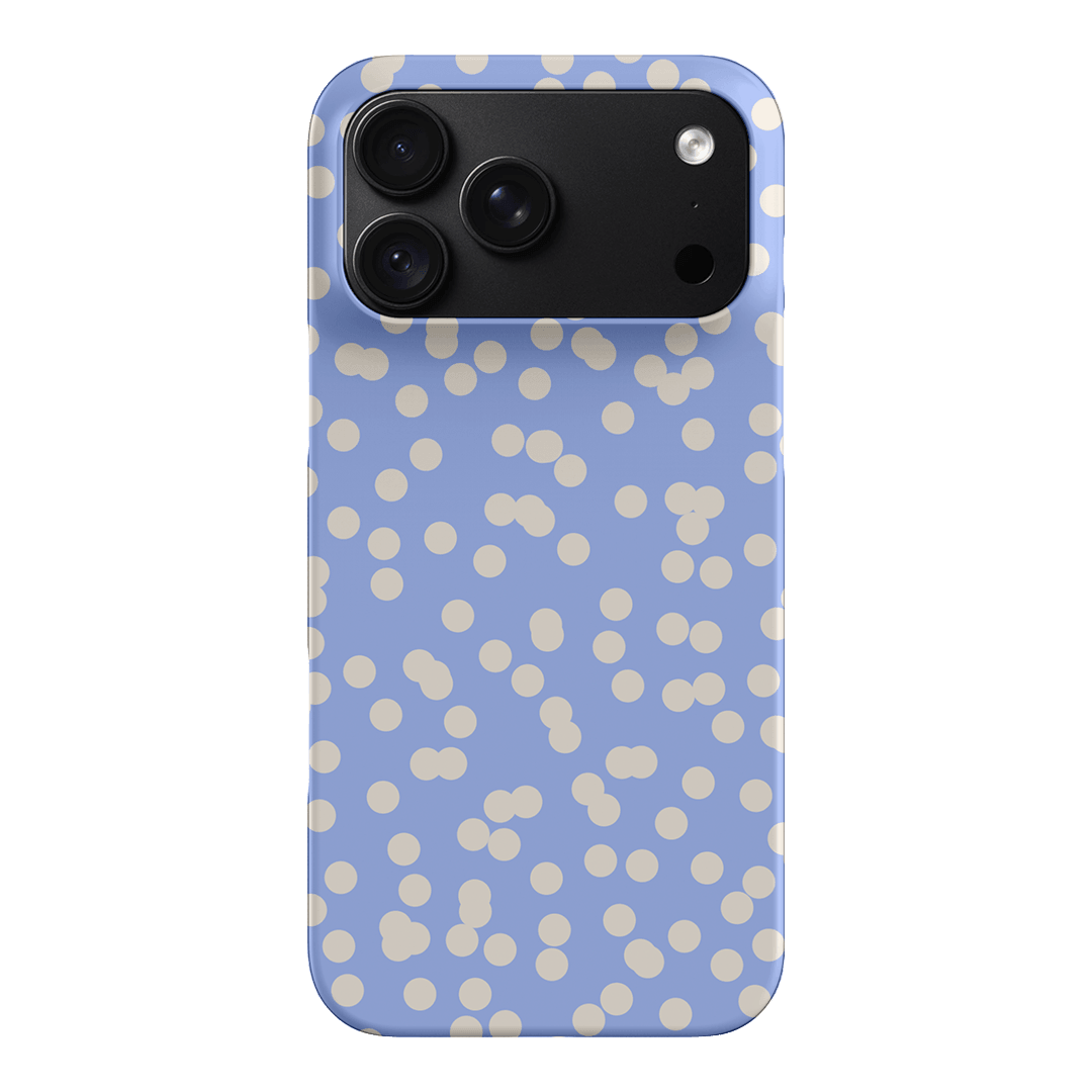 Mini Confetti Periwinkle Salt Printed Phone Cases iPhone 18 Pro Max / Snap by Veronica Tucker - The Dairy