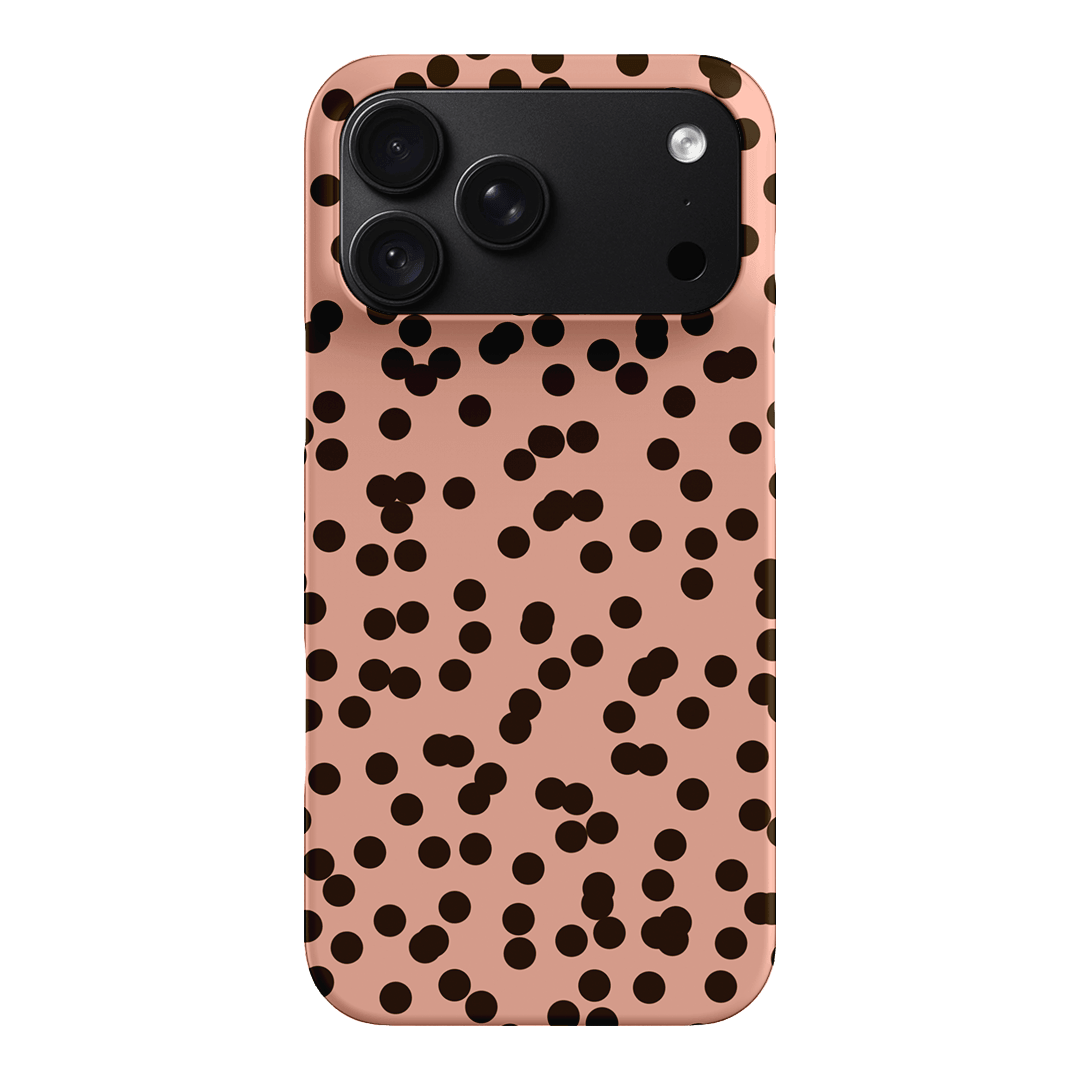 Mini Confetti Pink Chocolate Printed Phone Cases iPhone 18 Pro Max / Snap by Veronica Tucker - The Dairy