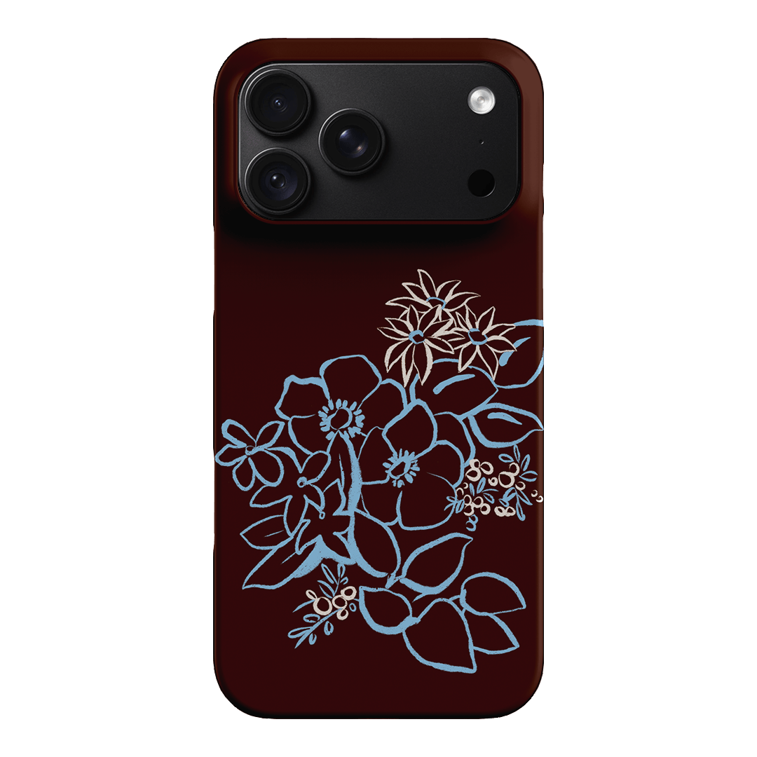 Mocha Posy Printed Phone Cases iPhone 18 Pro Max / Snap by Typoflora - The Dairy
