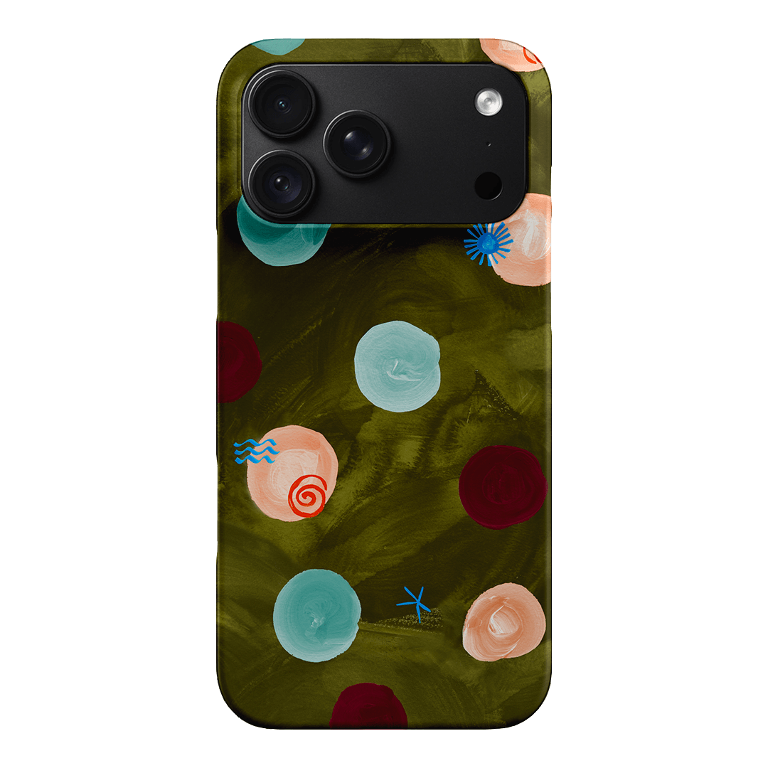 Olive Spot Printed Phone Cases iPhone 18 Pro Max / Snap by Charlie Taylor - The Dairy