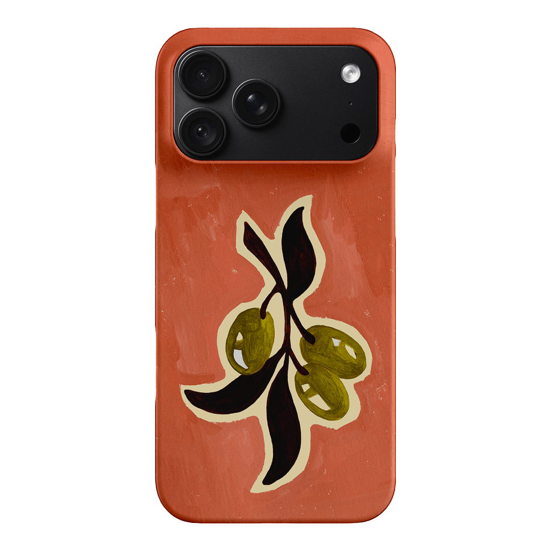 Olives Printed Phone Cases iPhone 18 Pro Max / Snap by Studio Bon - The Dairy
