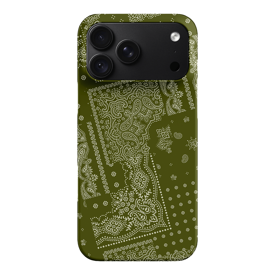 Paisley Fern Printed Phone Cases iPhone 18 Pro Max / Snap by The Dairy - The Dairy