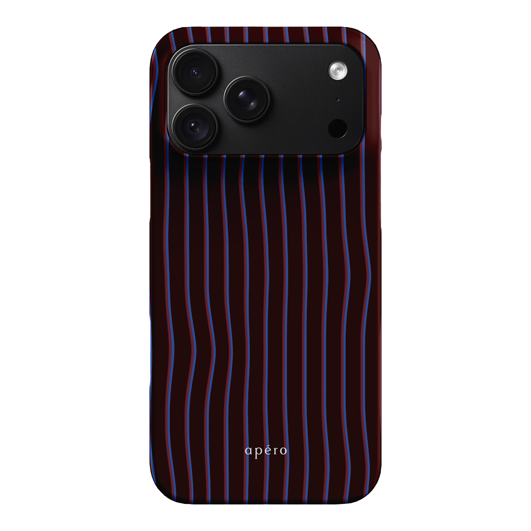 Panama Burgundy Printed Phone Cases iPhone 18 Pro Max / Snap by Apero - The Dairy