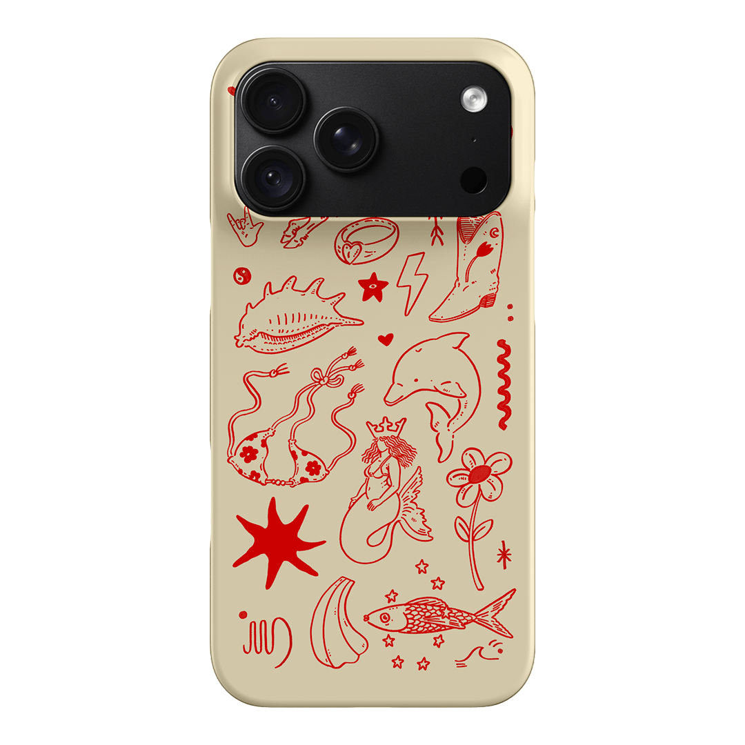 Spiced Cowboy Cream Printed Phone Cases iPhone 18 Pro Max / Snap by Easty Beasty - The Dairy