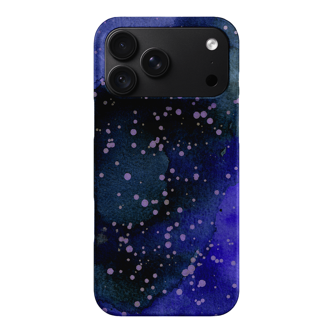 Spotty Navy Printed Phone Cases iPhone 18 Pro Max / Snap by The Dairy - The Dairy