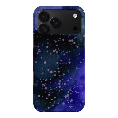 Spotty Navy Printed Phone Cases iPhone 18 Pro Max / Armoured by The Dairy - The Dairy