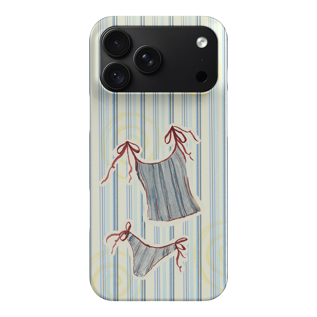 Stripe Tankini Printed Phone Cases iPhone 18 Pro Max / Snap by Kayla Carr - The Dairy