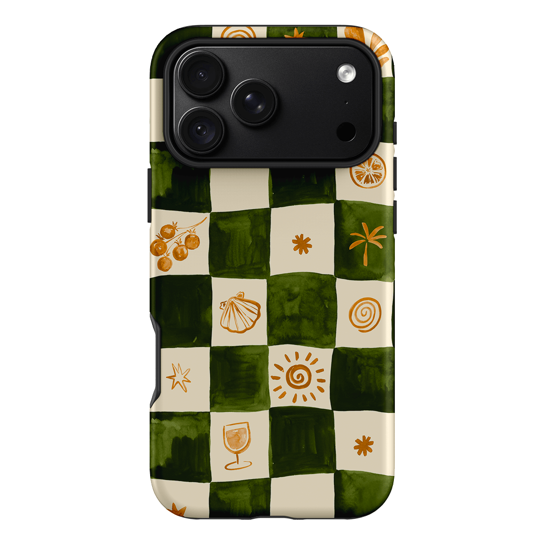 Afternoon Mezze Printed Phone Cases iPhone 18 Pro Max / Armoured by Charlie Taylor - The Dairy