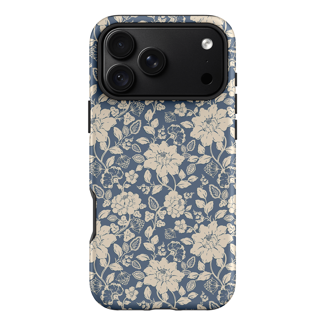 Blue Garden Printed Phone Cases iPhone 18 Pro Max / Armoured by Kasiags Art - The Dairy