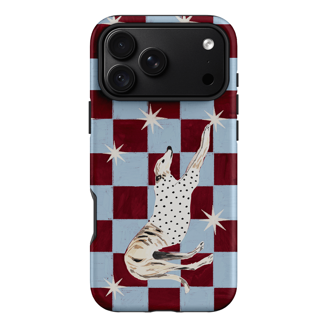 Check Greyhound Blue