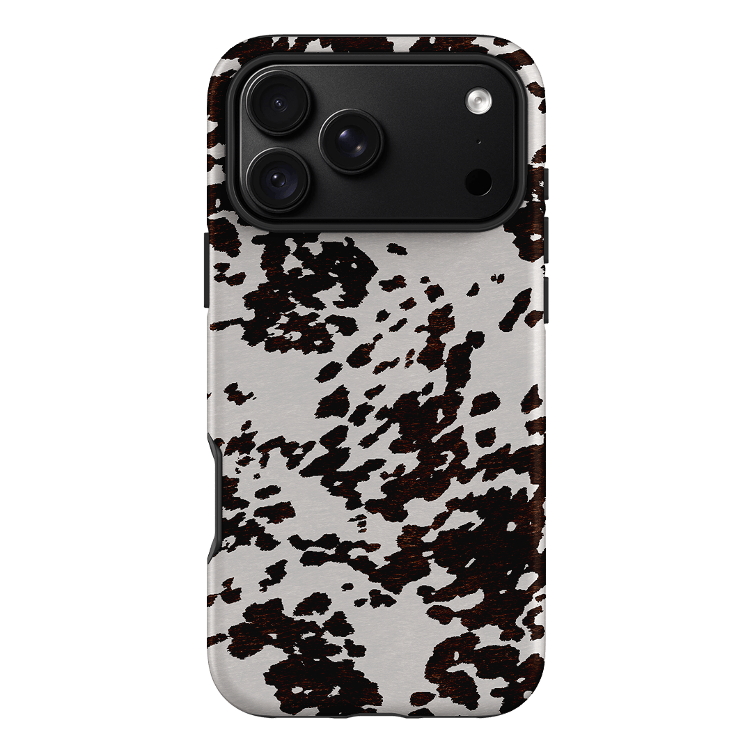 Cowhide Charm Printed Phone Cases iPhone 18 Pro Max / Armoured by The Dairy - The Dairy