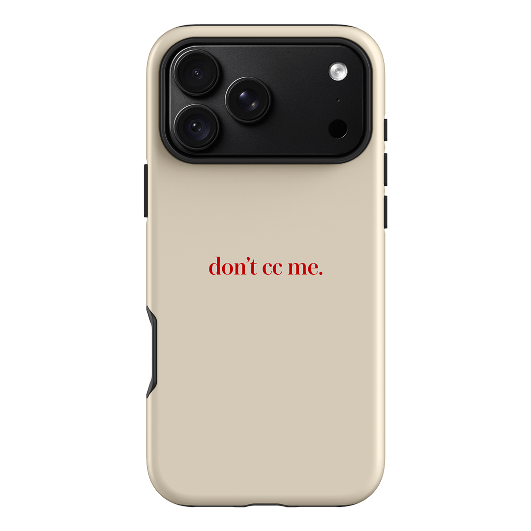Don't CC Me Red