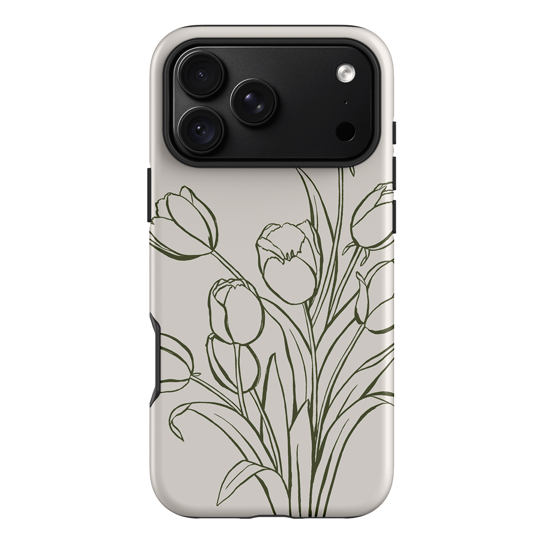 Inked Tulips Printed Phone Cases iPhone 18 Pro Max / Armoured by Typoflora - The Dairy